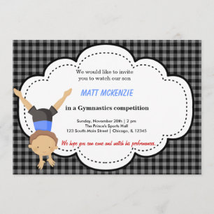 Gymnastiek Jongen competitie Kaart