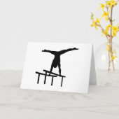 Gymnastiek Kaart (Gele Bloem)