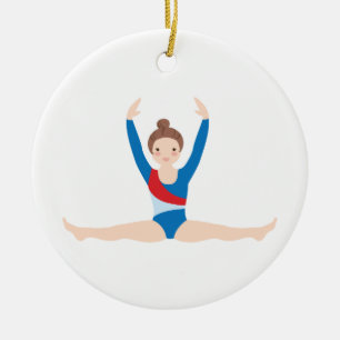 Gymnastiek Keramisch Ornament