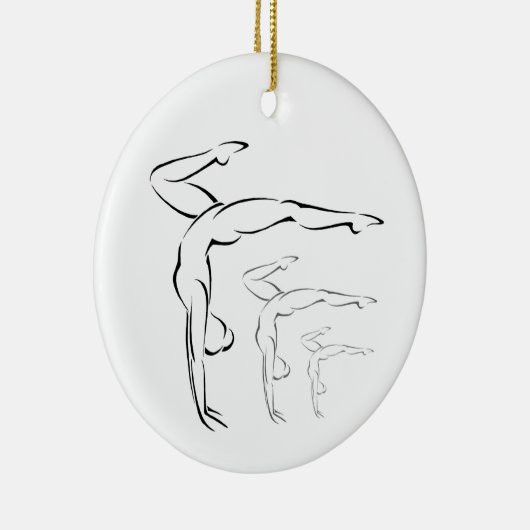 Gymnastiek Keramisch Ornament (Rechts)