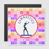 Gymnastiek Kerst Regenboog (Voorkant / Achterkant)