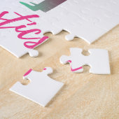 Gymnastiek Kickover Pastel Roze Paarse blauw Legpuzzel (Zijkant)