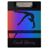 Gymnastiek Klembord (Voorkant)