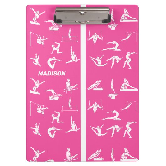 Gymnastiek Klembord (Voorkant)