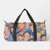 Gymnastiek kleurrijk patroon cadeau plunjezak (Voorkant)