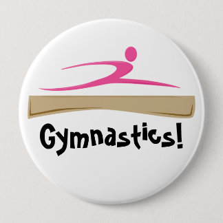 Gymnastiek! Knoop Ronde Button 4,0 Cm