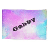 Gymnastiek Kruiswoordraadsels Hologram Kussensloop (Achterkant)