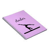 "Gymnastiek"-laptop Notitieboek (Rechterzijde)