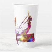 gymnastiek latte mok (Voorkant)