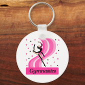 Gymnastiek Leap Sleutelhanger (Voorkant)