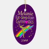 GYMNASTIEK LEVEN GEPERSONALISEERD ORNAMENT (Rechts)