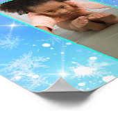 Gymnastiek Life Pastel Persoonlijke naam & 4 Foto Poster (Hoek)