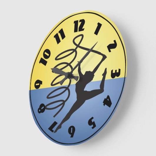 Gymnastiek lint routineklok grote klok (Hoek)