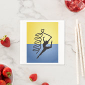 Gymnastiek lint routinepapier servetten (Insitu)