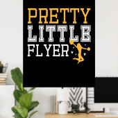 Gymnastiek  Little Flyer Poster (Thuiskantoor)