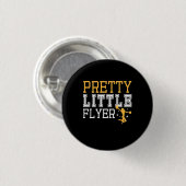 Gymnastiek  Little Flyer Ronde Button 3,2 Cm (Voorkant /achterkant)