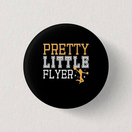 Gymnastiek  Little Flyer Ronde Button 3,2 Cm (Voorkant)