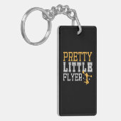 Gymnastiek Little Flyer Sleutelhanger (Voorkant Links)