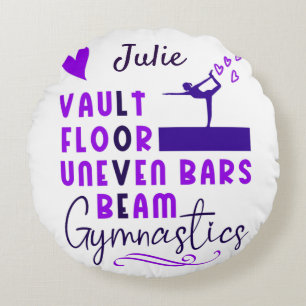 Gymnastiek Love Vault Floor Uneven Bars Beam Rond Kussen