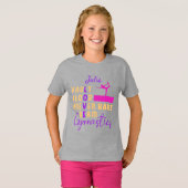 Gymnastiek Love Vault Vloer Oneffen Bars Beam T-SH T-shirt (Voorkant volledig)
