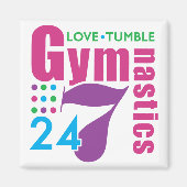 Gymnastiek Magneet (Voorkant)