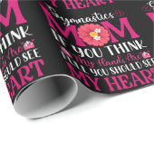 Gymnastiek mam cadeaupapier (Rol Hoek)