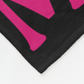 Gymnastiek mam fleece deken (Hoek)