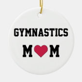 Gymnastiek mam keramisch ornament (Voorkant)