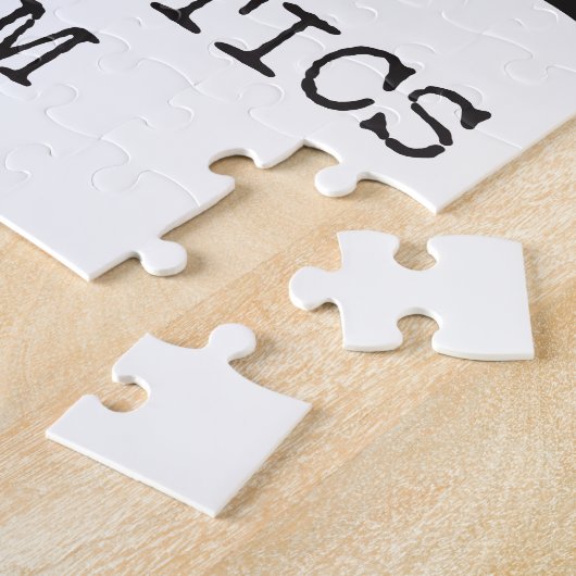 Gymnastiek mam legpuzzel (Zijkant)