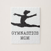 Gymnastiek mam legpuzzel (Verticaal)
