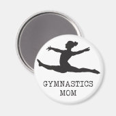 Gymnastiek mam magneet (Voorkant / Achterkant)