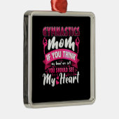 Gymnastiek mam metalen ornament (Rechts)