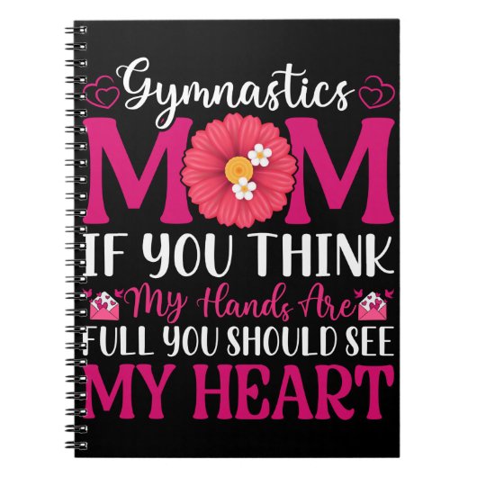 Gymnastiek mam notitieboek (Voorkant)