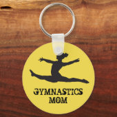 Gymnastiek mam Sleutelhanger (Voorkant)