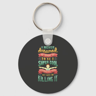 Gymnastiek mam sleutelhanger