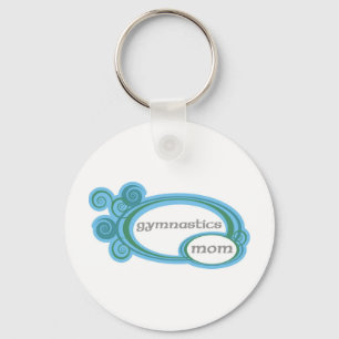 Gymnastiek mam sleutelhanger