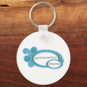 Gymnastiek mam sleutelhanger (Voorkant)