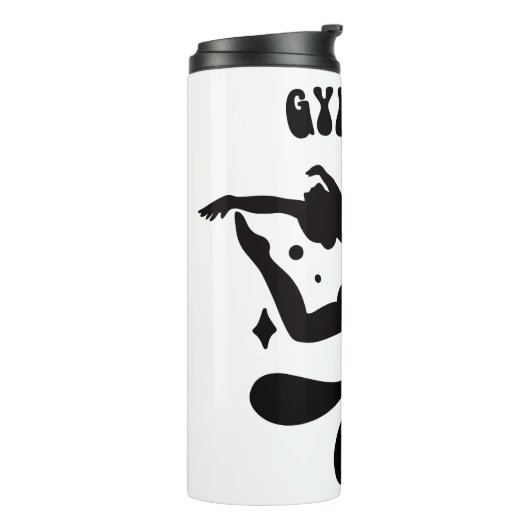 Gymnastiek mam thermosbeker (Gedraaid links)