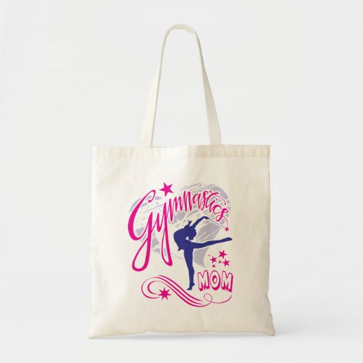 Gymnastiek mam tote bag (Voorkant)