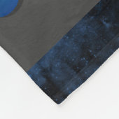 "Gymnastiek mama" fleece deken. (Hoek)