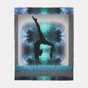 "Gymnastiek mama" fleece deken. Deken
