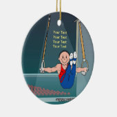 Gymnastiek - Mannelijk Keramisch Ornament (Rechts)