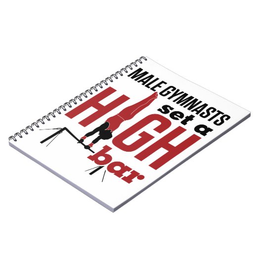 Gymnastiek Mannen boys Mannelijke gymnasten Plaats Notitieboek (Linkerzijde)