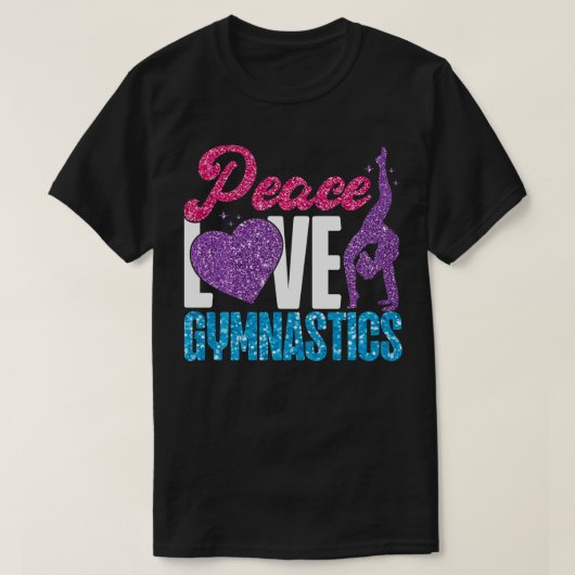 Gymnastiek Meisje Gymnastiek T-shirt (Design voorkant)