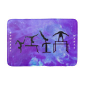 Gymnastiek Meisjes Galaxy Bath Mat (Voorkant)