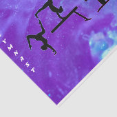 Gymnastiek Meisjes Galaxy Tissue Papier (Detail)