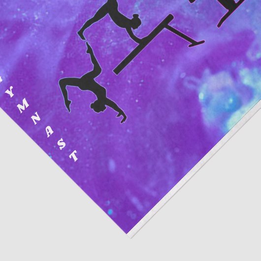 Gymnastiek Meisjes Galaxy Tissue Papier (Detail)