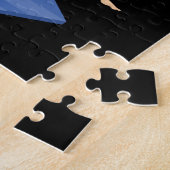 Gymnastiek meisjes puzzel gepersonaliseerd. (Zijkant)
