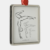Gymnastiek Metalen Ornament (Rechts)