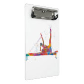 gymnastiek mini klembord (Schuin)